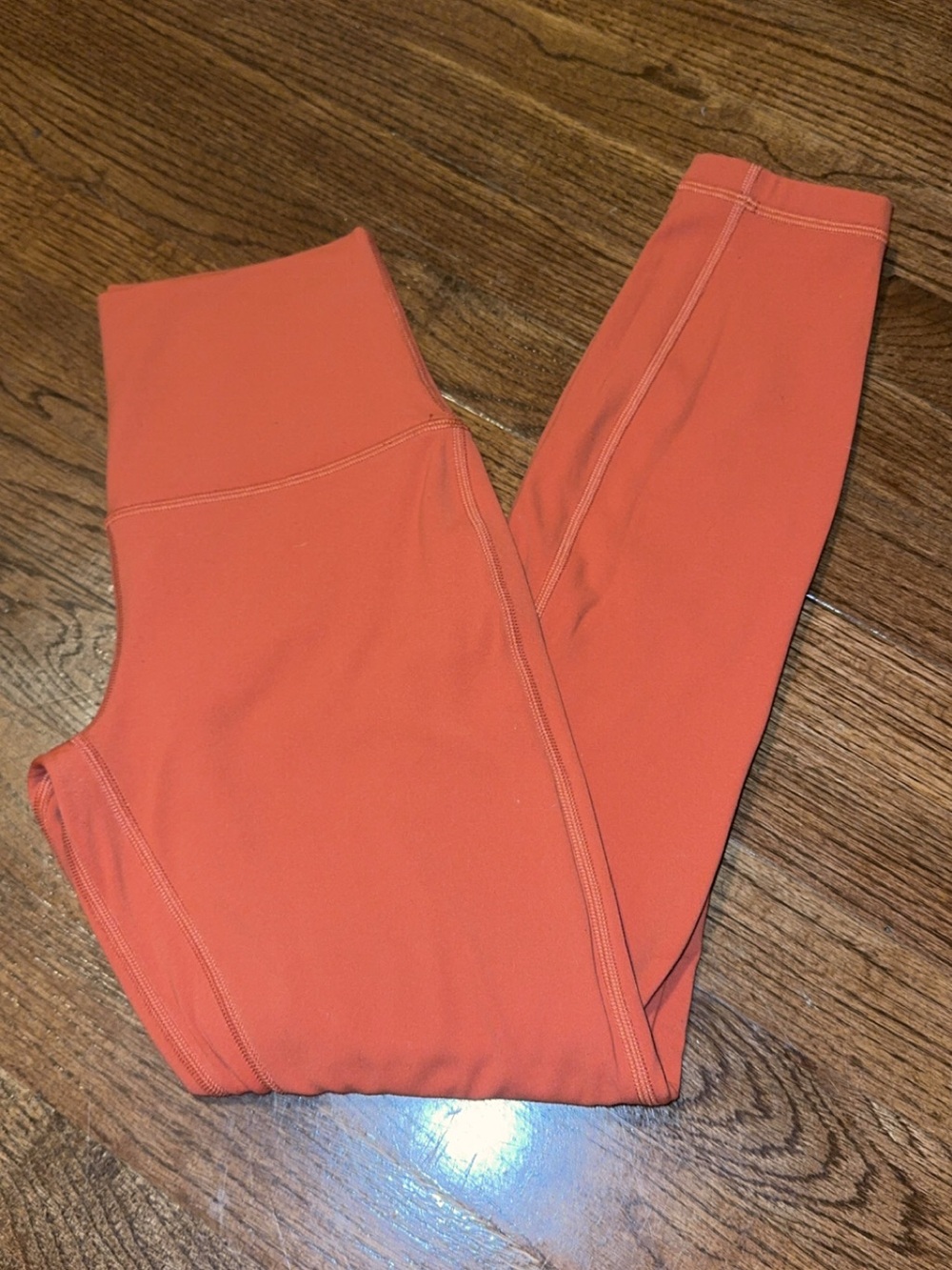 Lululemon Athletica High-Waist Women’s Canyon Orange Leggings